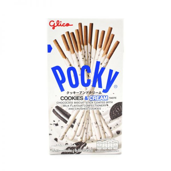 GLICO Pocky Sticks- Cookies & Cream 45g