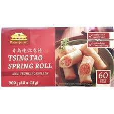 Tsingtao Vegetable Spring Rolls 900g