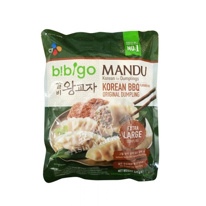 BIBIGO 韩式烧烤味饺子 525g
