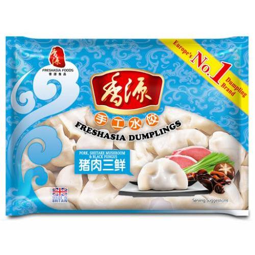 FA Pork Chi. Mushrm Blk Fungus Dumpling 410g