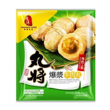 FA WJ Beef Ball with Chicken Filling 200g