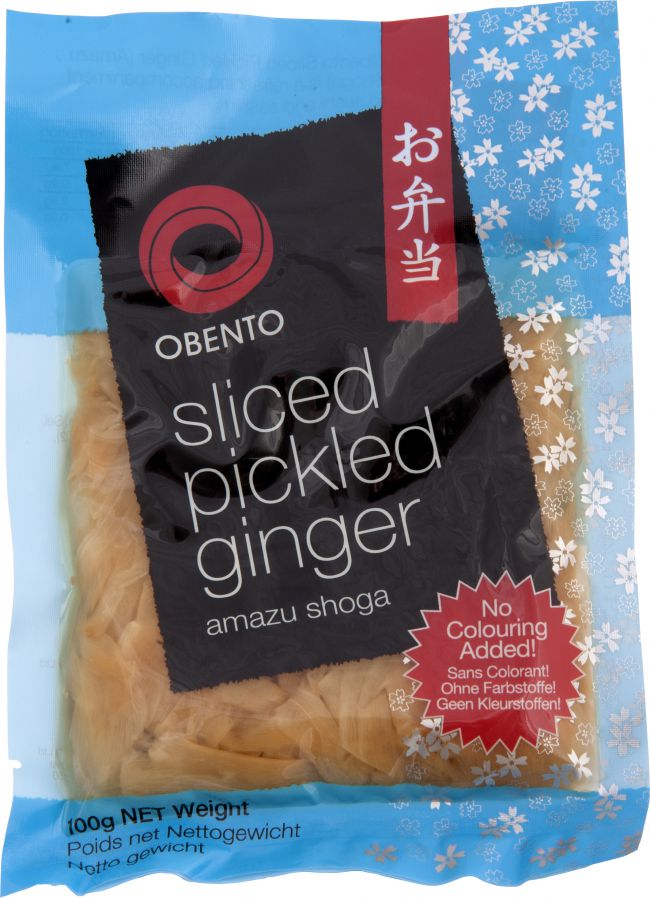 Obento Ginger Sliced 100gr