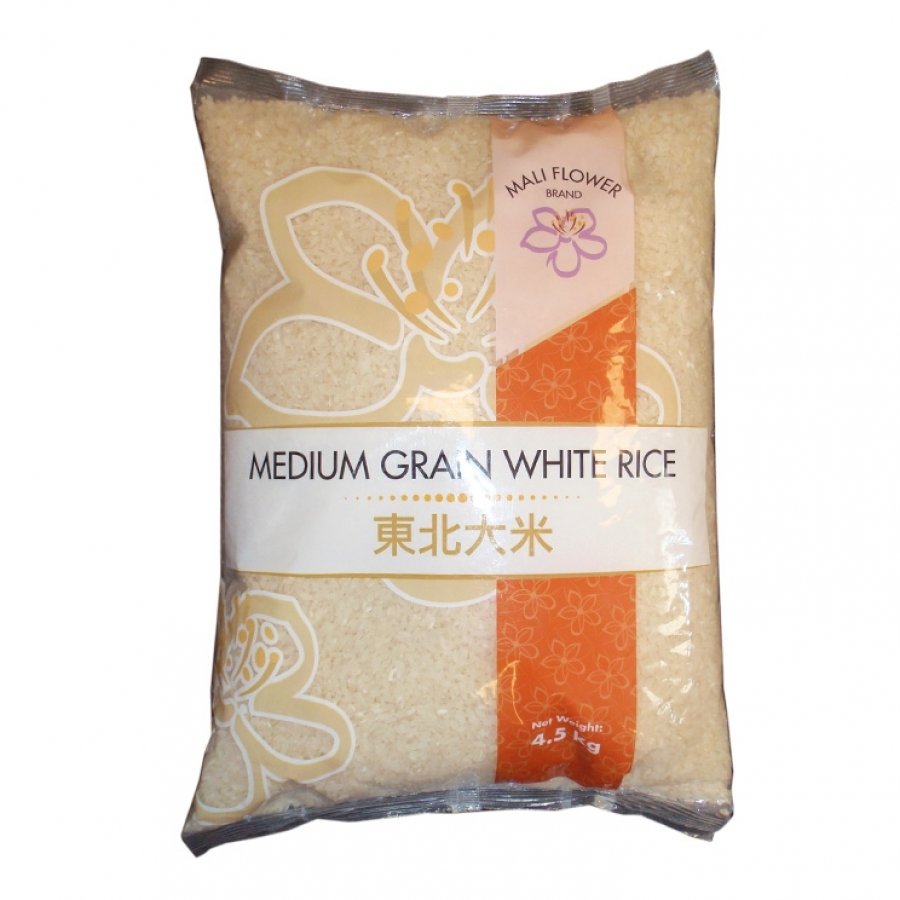 Mali Flower Medium Grain Sushi Rice 4.5kg