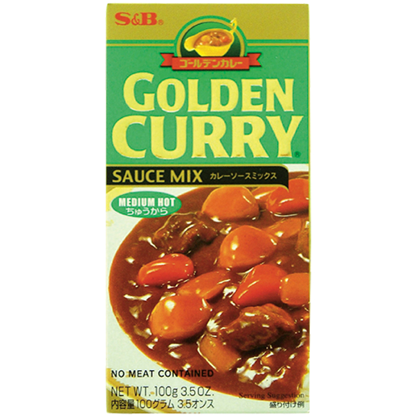 S&B Curry Sauce Medium Hot 100g