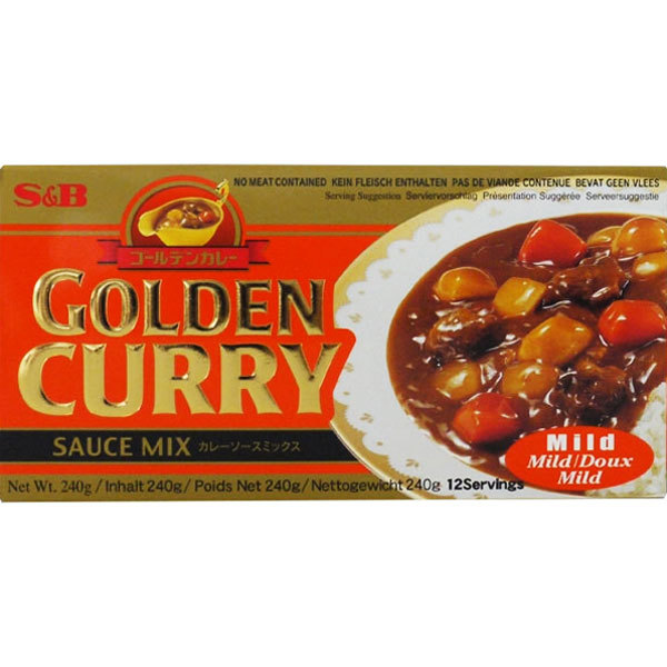 S&B Golden Curry Mild 240g