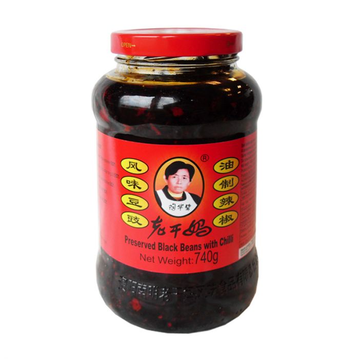 LGM Preserved Black Beans in Chilli Oil 740g
