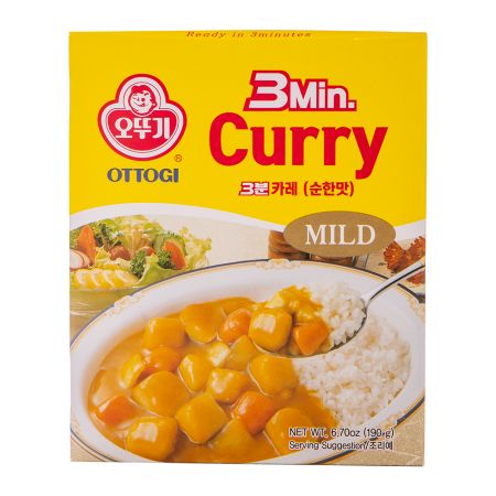 Ottogi 3 Mins Curry (Mild) 200g