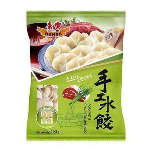 康乐猪肉韭菜饺子 1kg