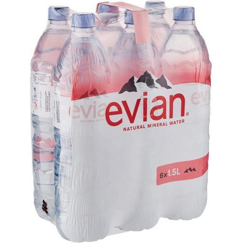 EVIAN Water 6x1.5ltr