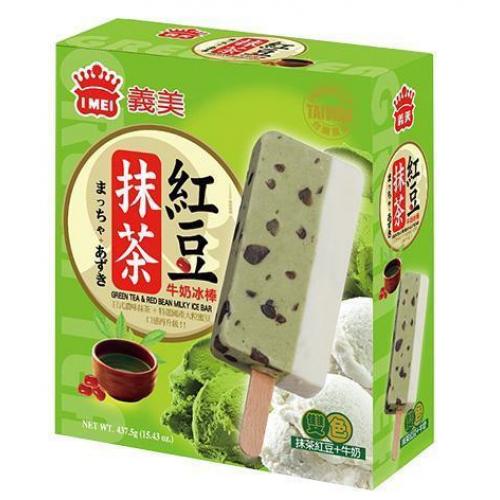 IM Green Tea & Red Bean Milky Ice Bar 43