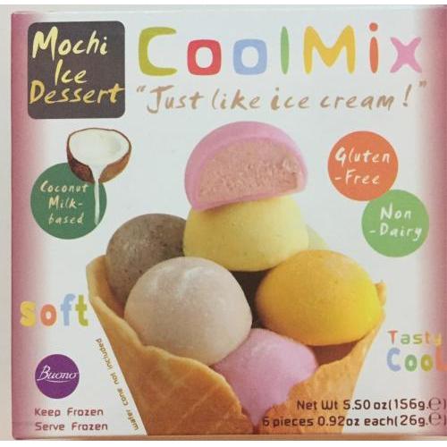 BUONO Mochi Ice Cream-Assosrted 6 X 26g