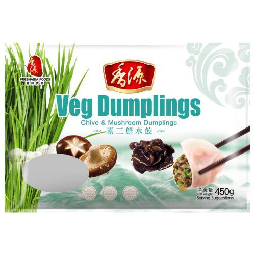 FA Chive & Mushrooms Dumpling 450g