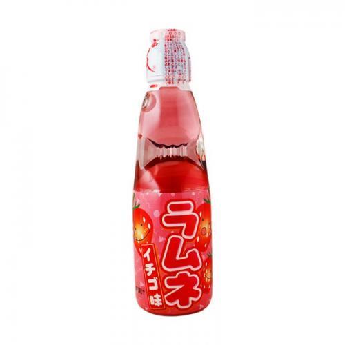 Hata Ramune Drink Strawberry 200ml