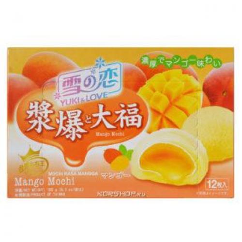 Yuki & Love Daifuku - Mango Flavoured Mochi 180g
