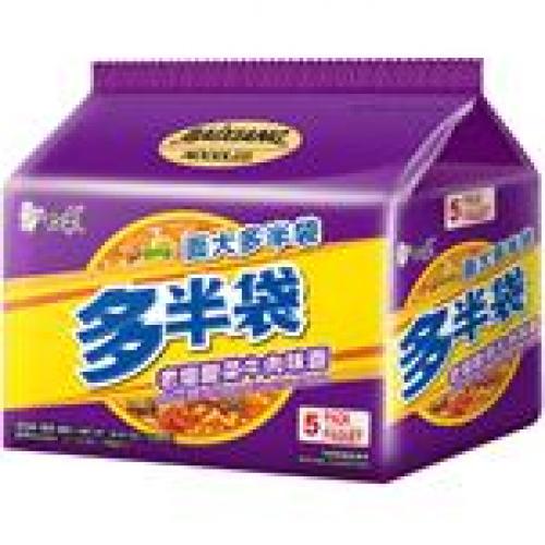 BAIXIANG MUSTARD BEEF INSTANT FLAVOUR NOODLES 5X152G