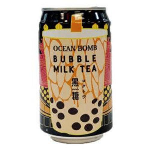 YHB Ocean Bomb Black Sugar Bubble Milk Tea 330ml