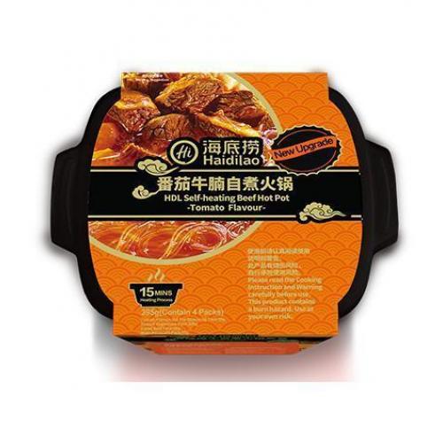 HDL Self-Heating Hot Pot- Tomato Beef 395g