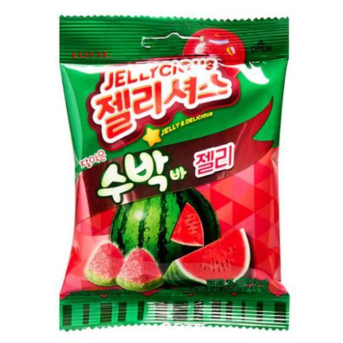 Lotte Jellycious Watermelons 56g