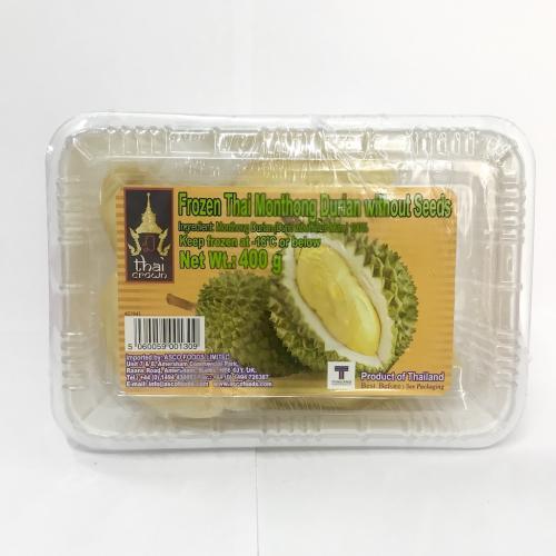 THAI CROWN Frozen Durian Without Seeds 400g