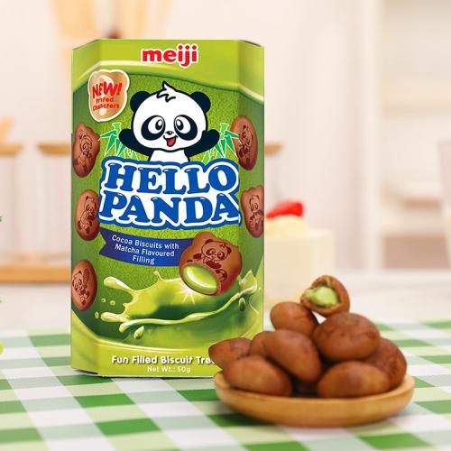 MEIJI Hello Panda -Green tea 50g