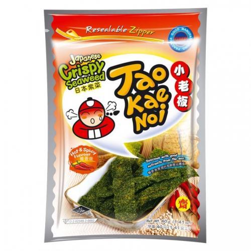 Tao Kae Noi-Crispy Seaweed Spicy 40g/36g