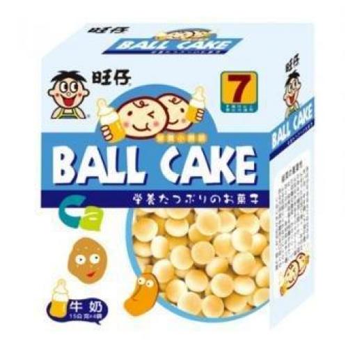 Want Want Ball Cake - Milk 15g X 4