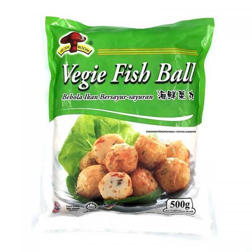 Mushroom Brand Vegie Fish Ball 500g