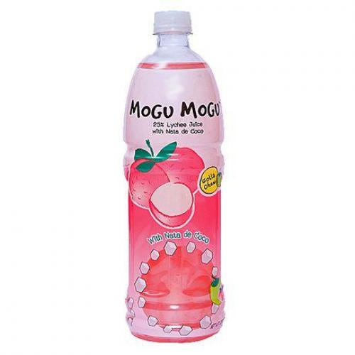 Mogu Mogu Nata De Coco Drink- Lychee 1 Ltr