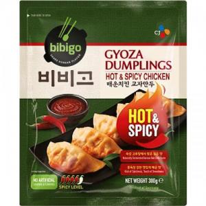 CJ Bibigo Gyoza Dumplings Hot & Spicy Chicken 300g