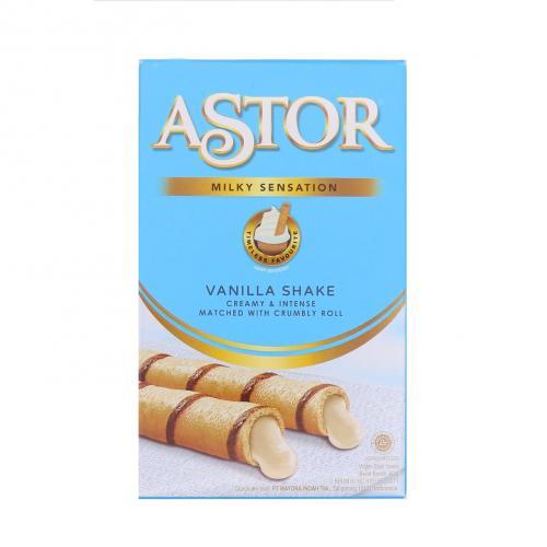 Astor 香草牛奶味威化卷心酥 40g