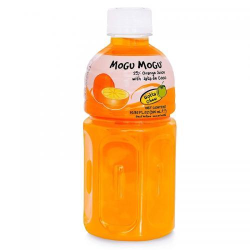 Mogu Mogu Nata De Coco Drink - Orange  Flavour 320ml
