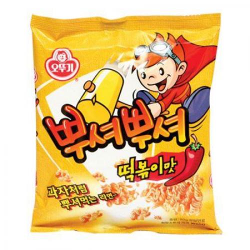 Ottogi Noodle Snack Spicy Rice Cake Flavour 90g