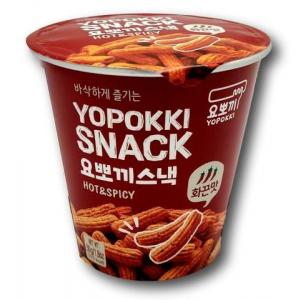 Yopokki Hot & Spicy rice snacks, 50 g