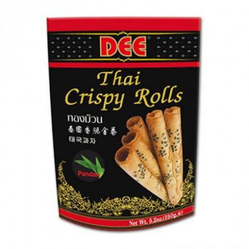 Dee Thai Crispy Rolls (150g) - Pandan Flavour