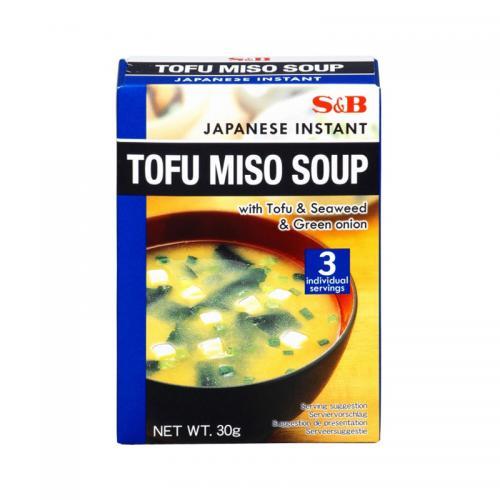 S&B Instant Tofu Miso Soup 30g