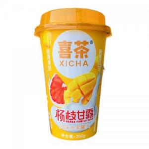 喜茶 杨枝甘露 风味水果罐头 西米露 330g