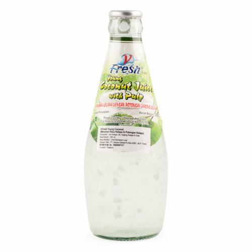 V-Fresh Young Coconut Juice with Pulp 290ml