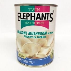 Twin Elephants & Earth Brand Abalone Mushroom In Brine 540g