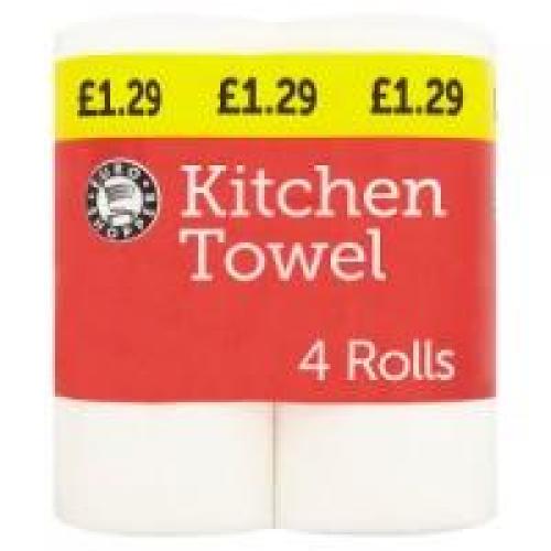 Euro Shopper Kitchen Towel Rolls 4pks
