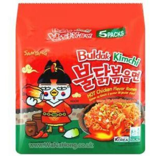 SAMYANG Hot Chicken Ramen - Kimchi 5x140g