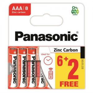 Panasonic Battery AAA (8pcs) 1.5V