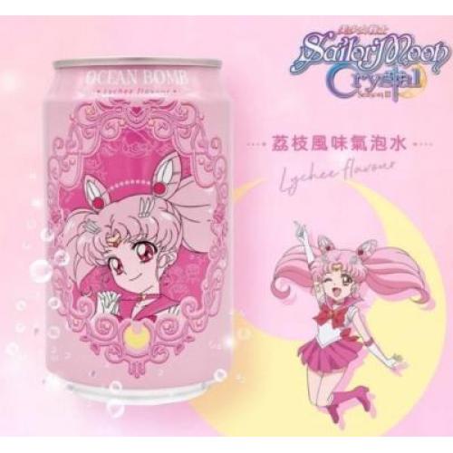Ocean Bomb Sailor Moon-Lychee Flavoured soda 330ml