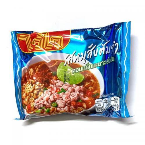 Wai Wai Instant Noodles - Minced Pork Tom Yum Flavour 60g