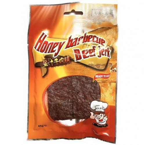 Advance Food Honey Barbecue Cooked Beef Jerky 45g