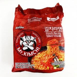 Paldo Mor Kimchi Noodles 4x115g