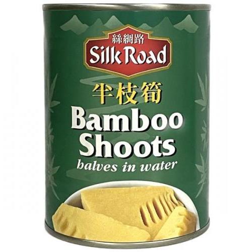 SILK ROAD BAMBOO SHOOTS HALVES IN WATER 560G