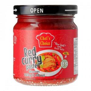Chef's Choice Vegan Red Curry Paste 220g