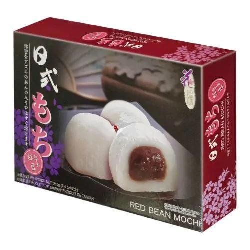 Loves & Love Japanese Style Mochi - Red Bean Flavour 6 Pieces 210g