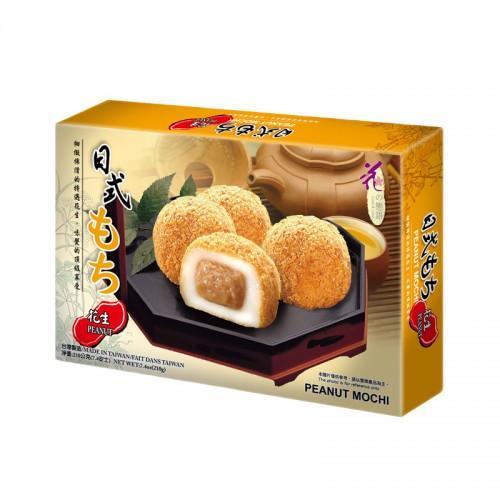Loves & Love Japanese Style Mochi - Peanut Flavour 6 Pieces 210g