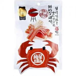 Top Savor Surimi Crab Stick Snack-BBQ 112g